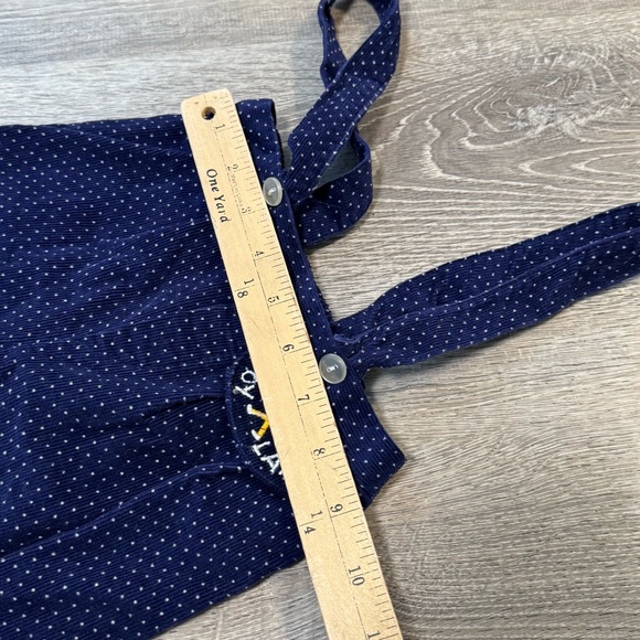 Vintage Toy Land Navy Corduroy Suspender Pants – 18M - Picture 5 of 7